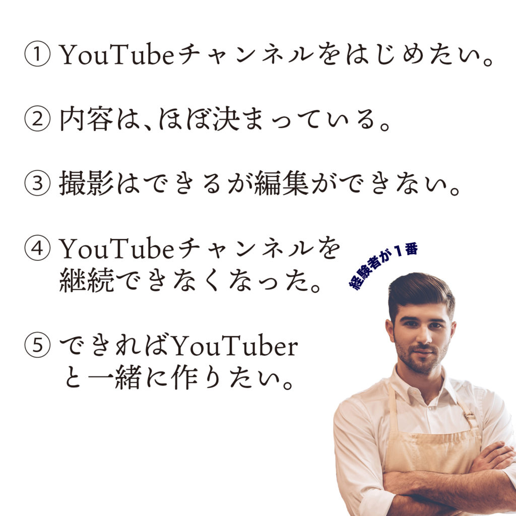 youtube編集プランこんな人にオススメ